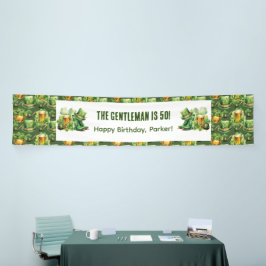 Adult Birthday St Patrick's Day Personalisiert Banner