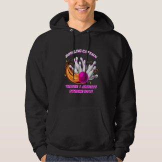 Adult Bowling Captain Rollin' Bowlers streiken Hoodie