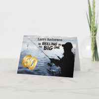 Adult Fisherman Milestone 60 Geburtstag der große