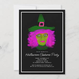 Adult Halloween Kostüm Party Hexe Einladung