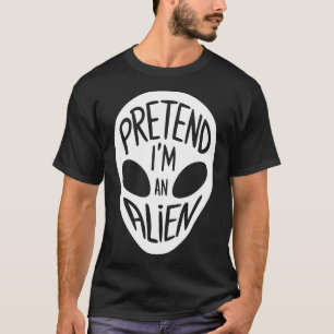 Adult Halloween Kostüme tun so, als wäre ich eine  T-Shirt