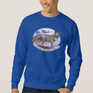 Adult Island Fox Logo Blue / Color Sweatshirt