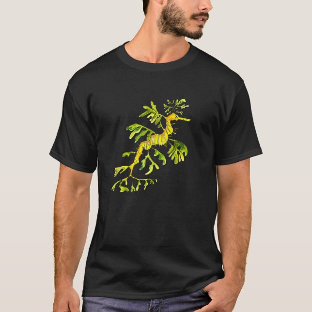 Adult Leafy Sea Dragon (weiß T-Shirt (Vorderseite)