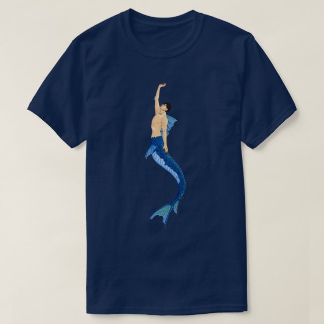 Adult Merman T-Shirt (Design vorne)