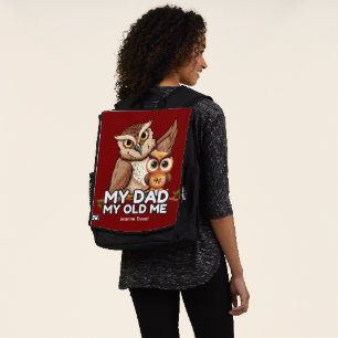 Adult Rucksack : Mein Vater Mein altes Ich (rot)