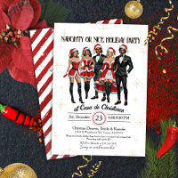 Adult Sassy Naughty oder Nice Christmas Party