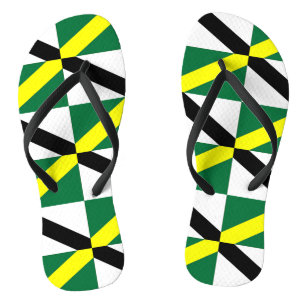 Adult Slim Rips mit Flag Monterey, USA Flip Flops