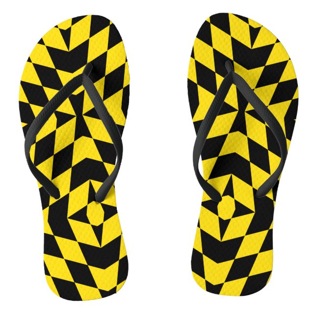 Adult Slim Rips mit Flag München Flip Flops (Fußbett)
