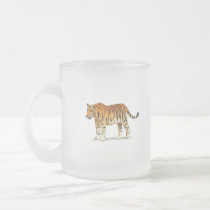 Adult Tiger Mattglastasse
