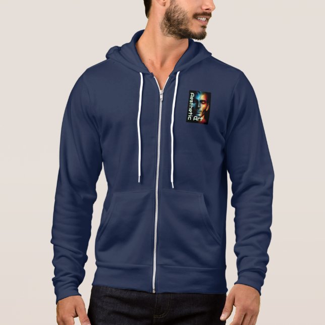 Adult Zip-Up Hoodie (Vorderseite)