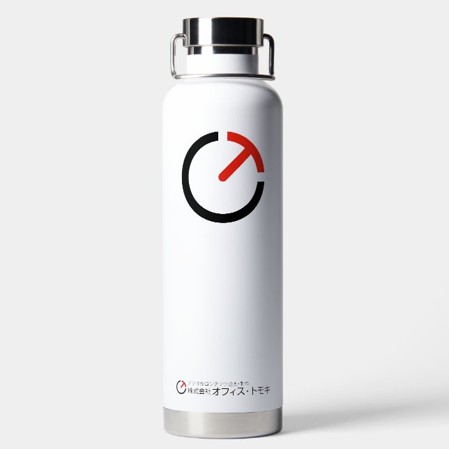 ADV-C Powered by Office TOMOKI Inc Trinkflasche (Rückseite)
