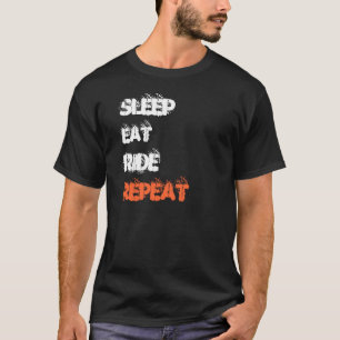 ADV Reiter - Schlaf/isst,/Fahrt,/Wiederholung T-Shirt
