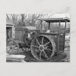 Advance Rumely Tractor, 1936 Postkarte