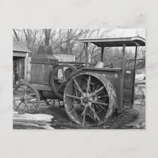 Advance Rumely Tractor, 1936 Postkarte