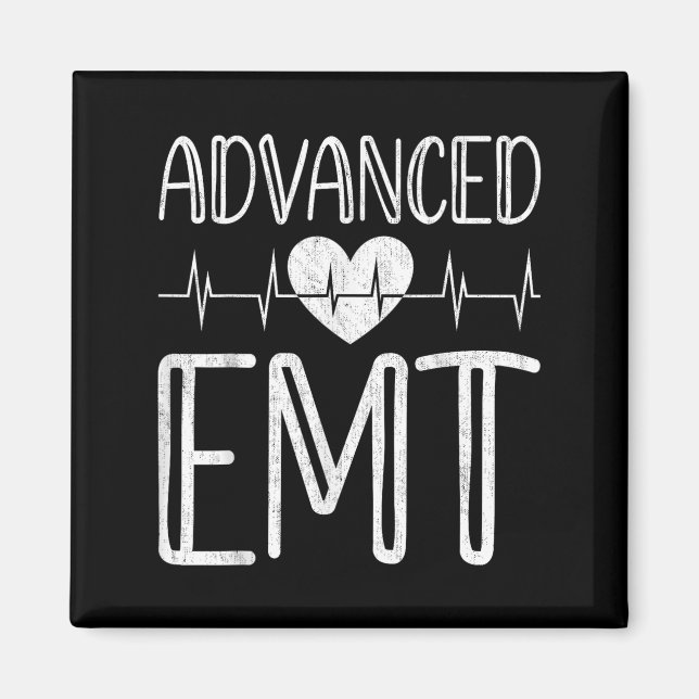 Advanced EMC - Emergency Medical Technician Ems Pa Magnet (Vorne)