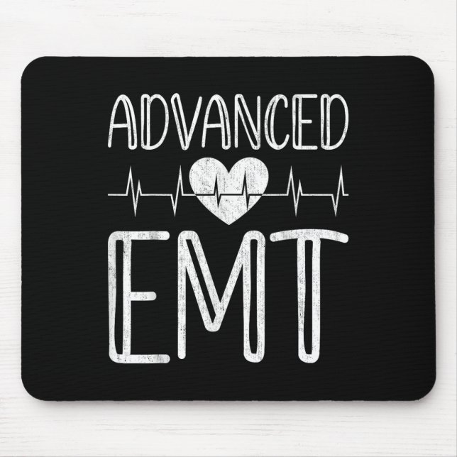 Advanced EMC - Emergency Medical Technician Ems Pa Mousepad (Vorne)