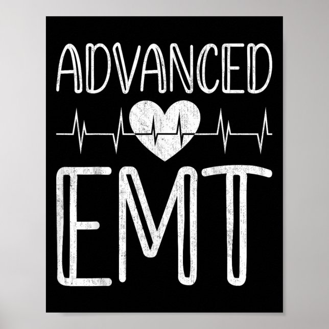 Advanced EMC - Emergency Medical Technician Ems Pa Poster (Vorne)