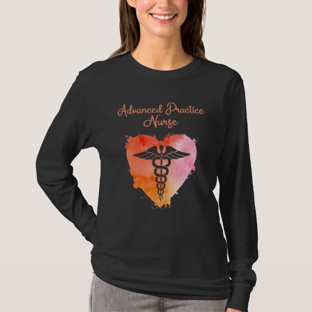 Advanced Practice Nurse  Graduation APRN Caduceus T-Shirt (Vorderseite)