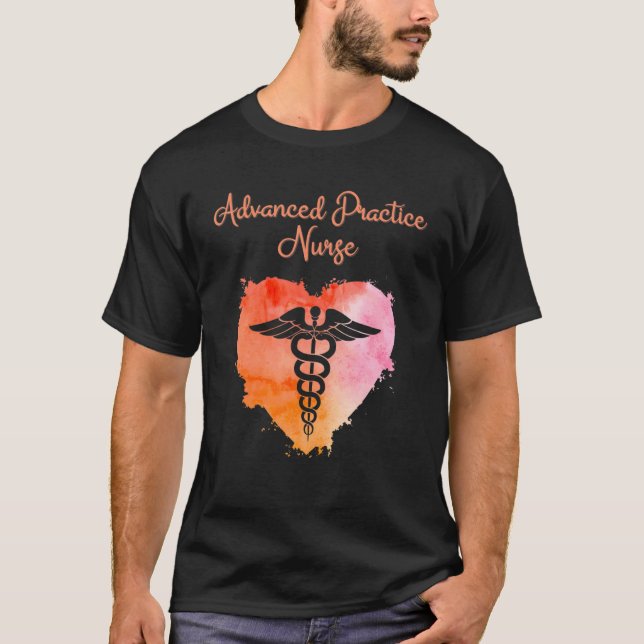 Advanced Practice Nurse  Graduation APRN Caduceus T-Shirt (Vorderseite)