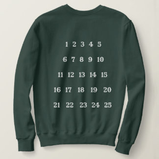 Advent Addict Weihnachtsfeiertag Sweatshirt