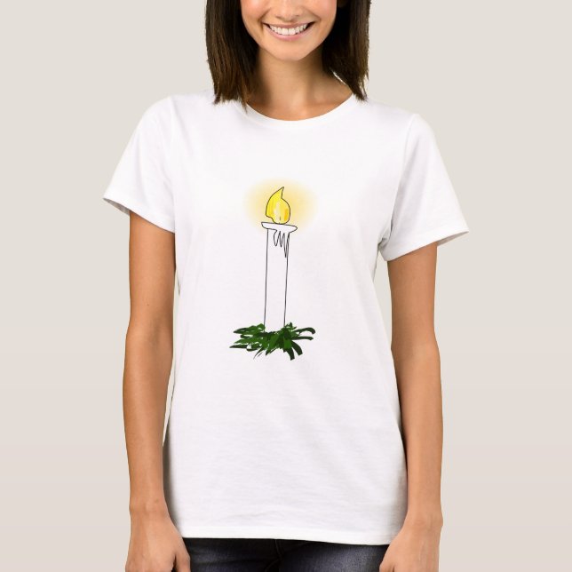 Advent Candle T-Shirt (Vorderseite)