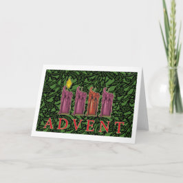 Advent Feiertagskarte
