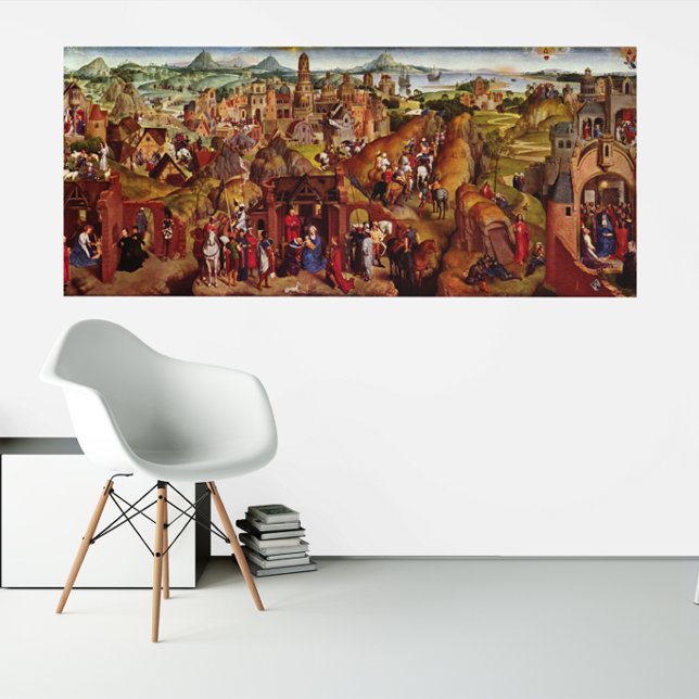 Advent und Triumph Christi Hans Memling 1480 Poster (Von Creator hochgeladen)