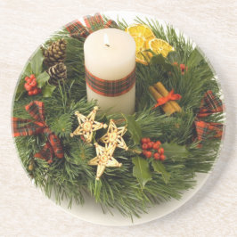 Advent Wreath Untersetzer