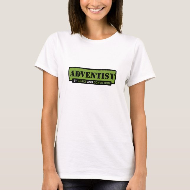 Adventist von Grace und Verurteilung T-Shirt (Vorderseite)