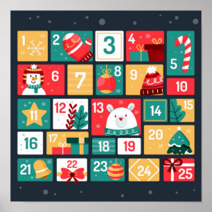 Adventskalender Poster
