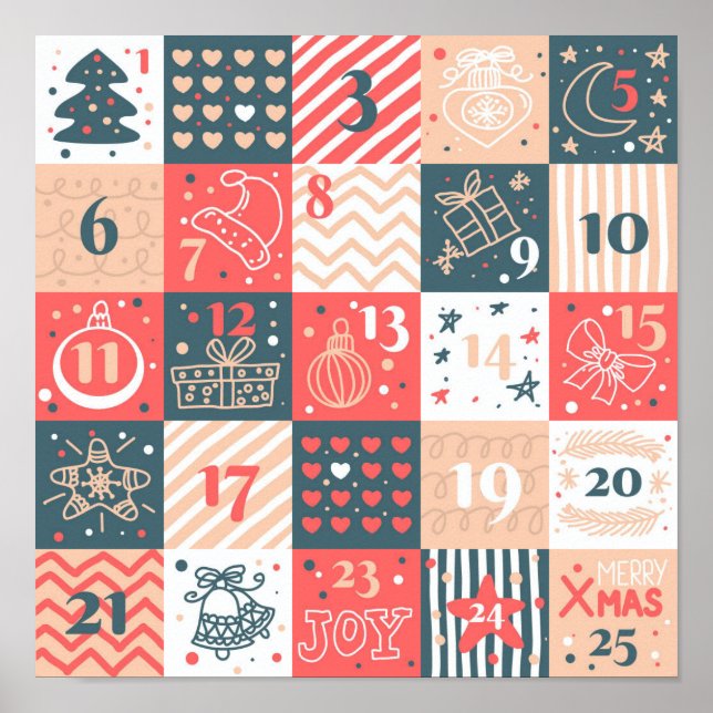 Adventskalender Poster (Vorne)