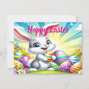 Adventskarte Ostern mit Sonnenschein Postkarte