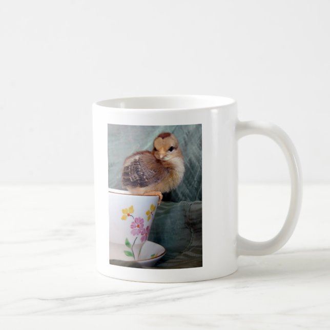 Adventskind auf einem Cup Kaffeetasse (Rechts)