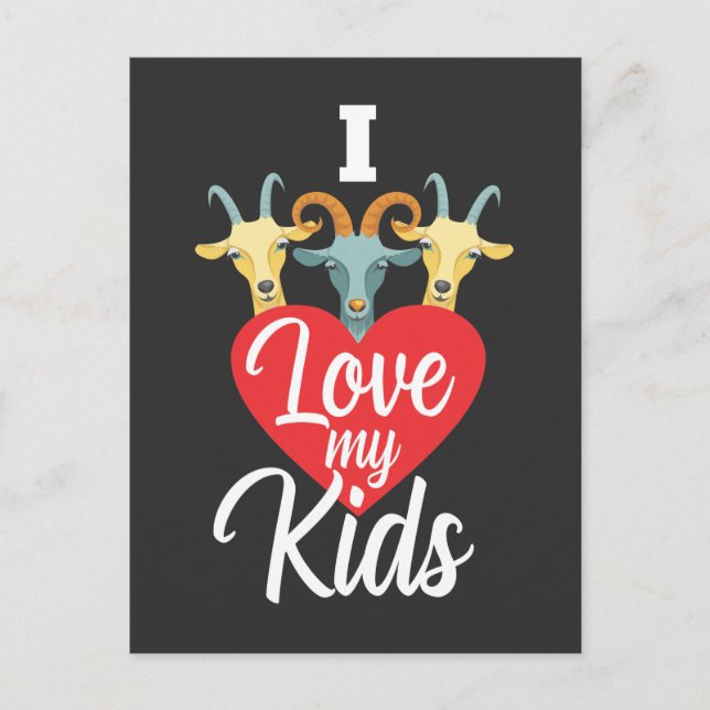 Adventskranz Lover Mama Spaß Tierfamilie Postkarte (Vorderseite)