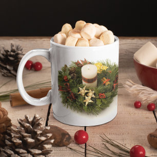 Adventskranz Tasse