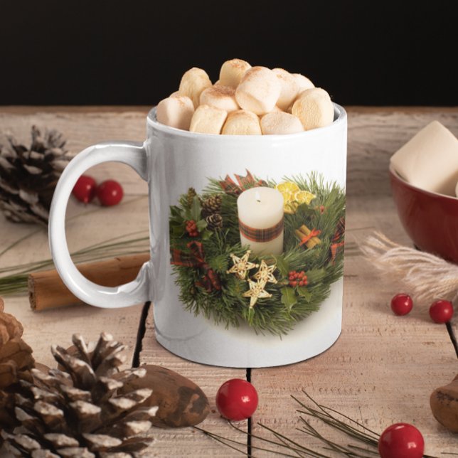 Adventskranz Tasse (Advent Wreath Coffee Mug)