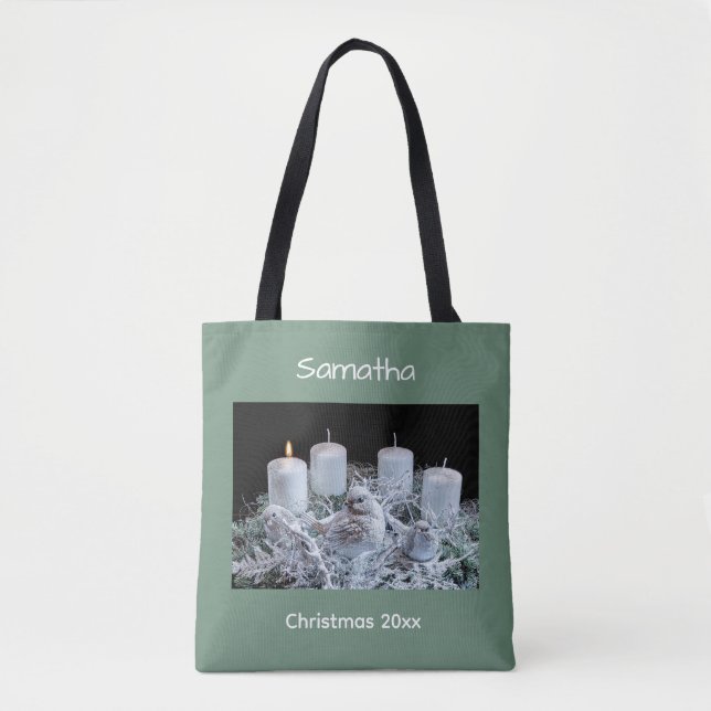 Adventskranztasche (Vorderseite)