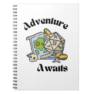Adventue wartet notizblock