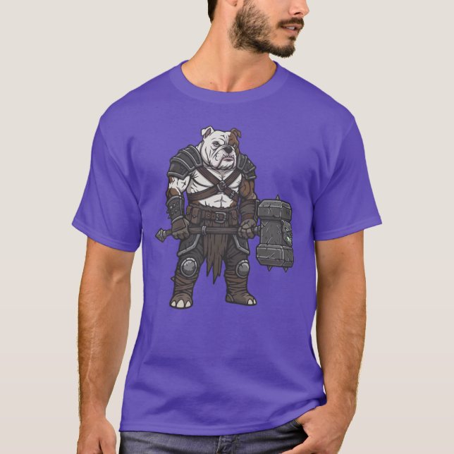 adventure American Bulldog gladiator dog T-Shirt (Vorderseite)