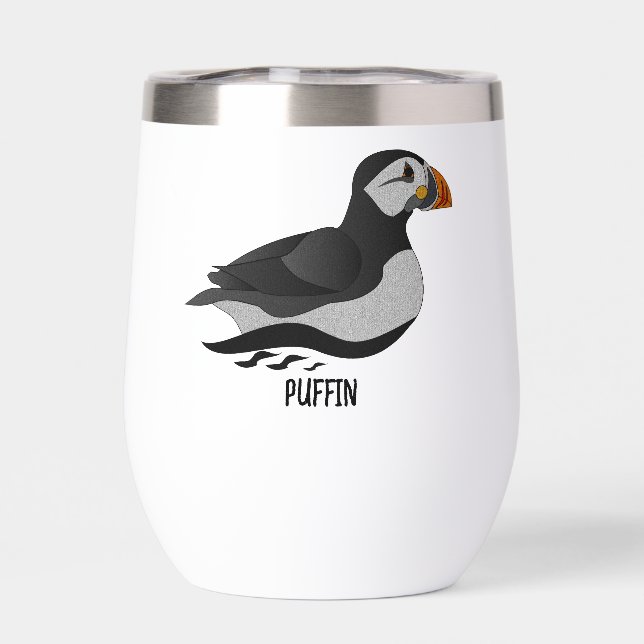 Adventure Atlantic Puffin Cartoon (Rückseite)