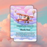 Adventure Awaits Aviation Baby Shower