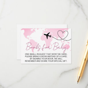 Adventure Awaits Baby Shower Books for Baby Begleitkarte