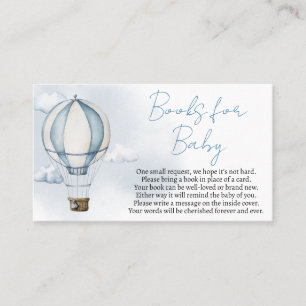 Adventure Awaits Baby Shower Books for Baby Visitenkarte