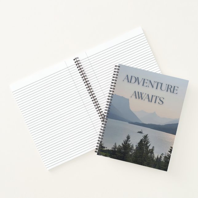 Adventure Awaits Notebook Notizbuch (Innenseite)