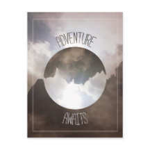 Adventure Awaits Postcard