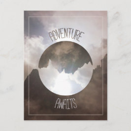 Adventure Awaits Postcard Postkarte