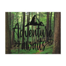 Adventure Awaits Postcard