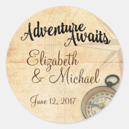 Adventure Awaits Sticker