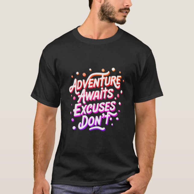 Adventure Awaits T-Shirt (Vorderseite)