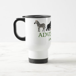 Adventure Awaits - Vintage Binoculars and Mountain Reisebecher